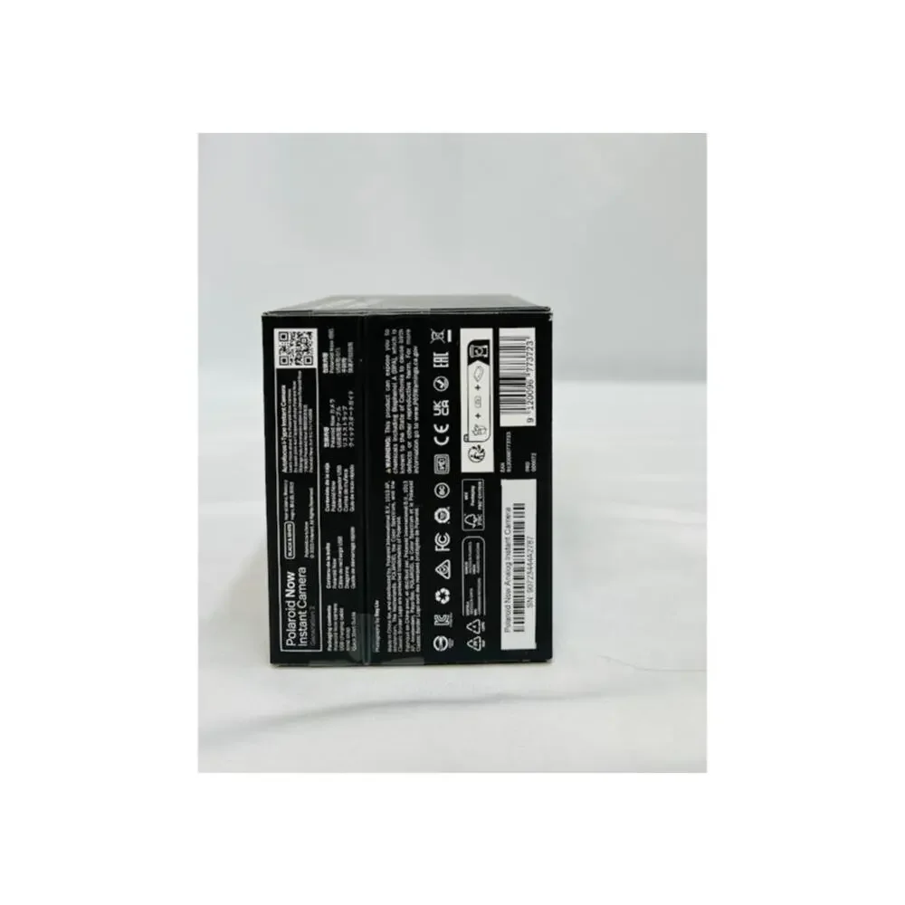 NWB! Polaroid Now‎ 2nd Generation I Type Instant Film Camera Black & White